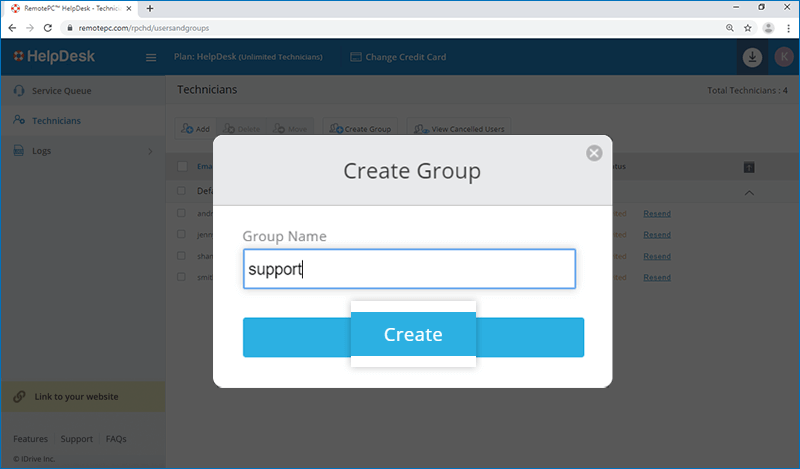 Create Group